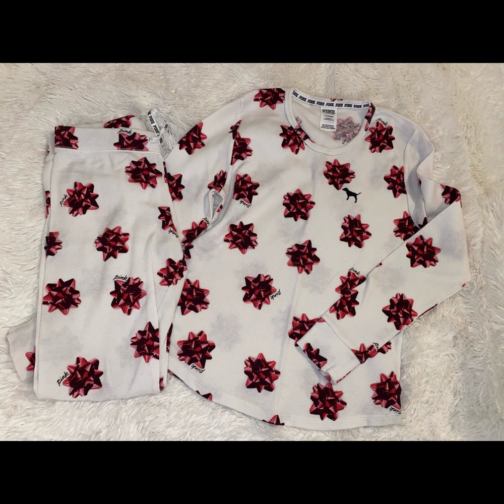 VS Pink Christmas Pajamas